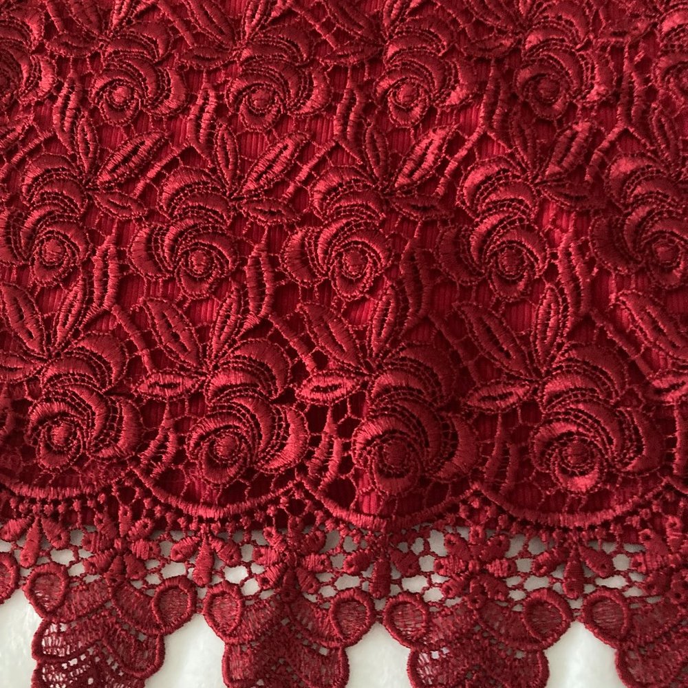 Red Lace Cami - Picture 2 of 4